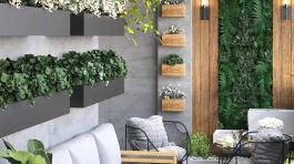 طراحی-بالکن-سبز