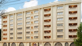 طراحی-نمای-مجتمع-مسکونی-تجاری-کلاسیک