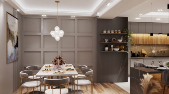 پروژه ی مدرن مسکونی