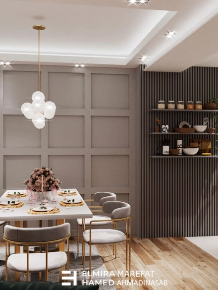 پروژه ی مدرن مسکونی